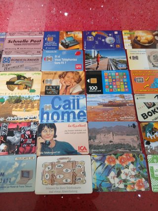 50 Schede Telefoniche Collezione Varia