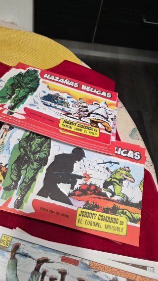 LOTE TEBEOS AZAÑAS BELICAS , COLECCIÓN COMPLETA