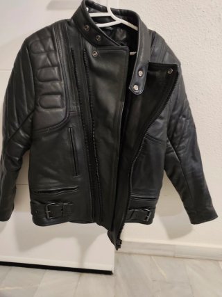 Chaqueta Cuero Moto Speed Factory