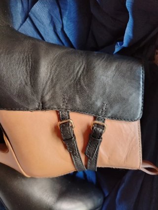 Botines Zara Piel Tacón Talla 40