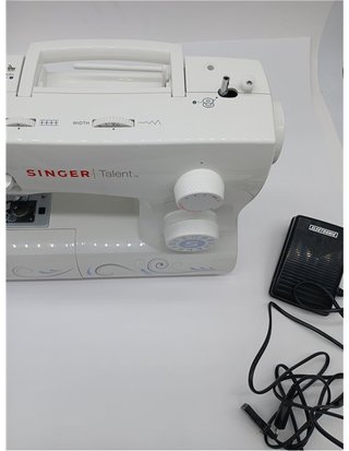 Singer Maquina De Coser Mecanica Talent 3323-30 Puntadas Utilitarias - Puntadas Ojal Totalmente Automático de un Paso - Zig-Zag Ha