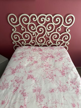 Cabecero forja cama 90 cm