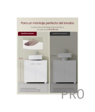 Armario bajo el lavabo