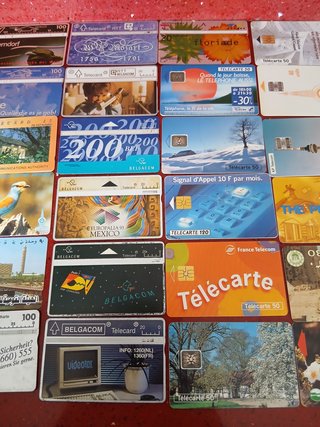 50 carte telefoniche