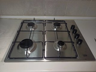 Estufa de gas Beko 4 quemadores