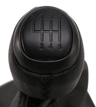 Pomo palanca cambios Saab 9-3 03-12 6 vel. negro