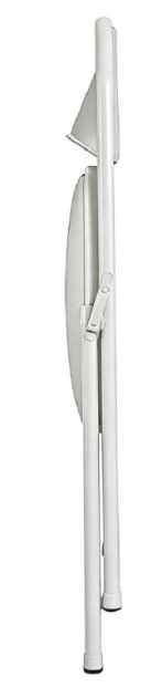 Sillas Plegable Premium Acolchada Blanca