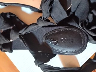 Sandalias Mango Negras T39