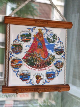 Azulejo Virgen de Candelaria Tenerife