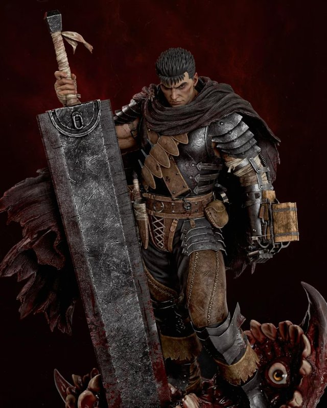 Figura Guts Berserk Resina Alta Calidad