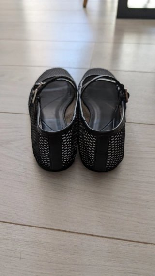 Bailarinas Bershka, Negras, Talla 39