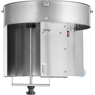 Cortadora de Verduras Eléctrica, Máquina de Cortar Comercial Ajustable de 0-0.5"/0-12mm, Convertible a Manual, Máquina Cortadora de Alimentos de Acero Inoxidable, para Papa, Limón, Tomate, Manzana