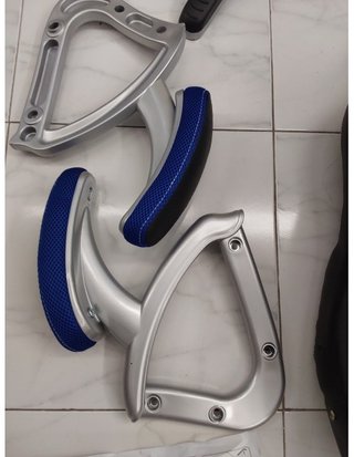 PYC Silla Gaming Almansa similpiel Negro y Azul