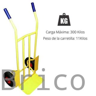 Carretilla Almacén Rueda Neumática 300 Kg