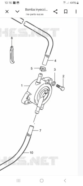 Bomba Gasolina Suzuki Burgman UH