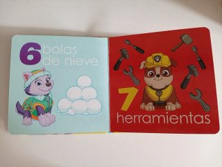Libro 1,2,3 con la Patrulla Canina
