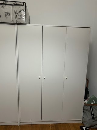 Armario blanco de ikea