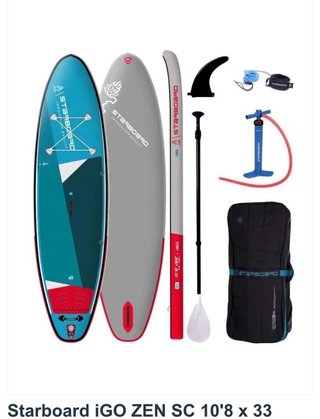 Tabla Paddle Surf Hinchable Starboard iGO ZEN SC