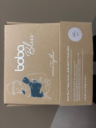 Bolsa portabebés gris