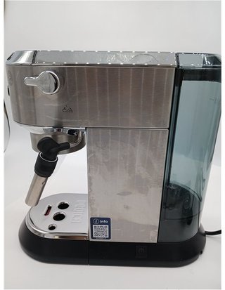 De'Longhi Dedica - Cafetera de Bomba de Acero Inoxidable para Café Molido o Monodosis - Cafetera para Espresso y Cappuccino - Depó