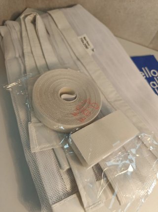 Mosquitera Magnética para Puertas 70 x 200 Blanca