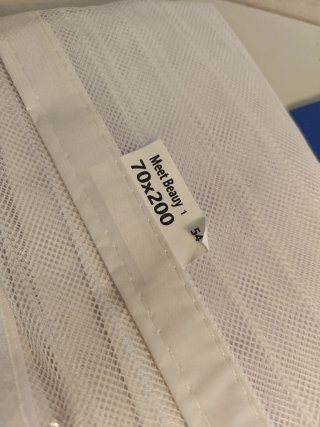 Mosquitera Magnética para Puertas 70 x 200 Blanca