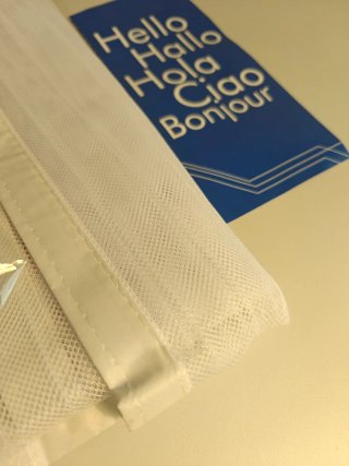 Mosquitera Magnética para Puertas 70 x 200 Blanca