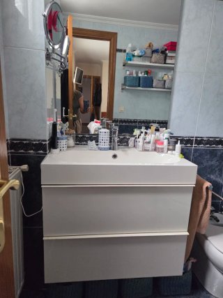 Mueble de baño blanco Ikea