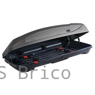 Cofre Maleta Techo CRUZ Paddock Elite 550GT Gris - CRUZBER
