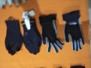 Guantes de buceo y natación