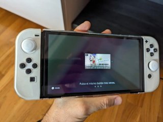 Nintendo Switch OLED Blanca
