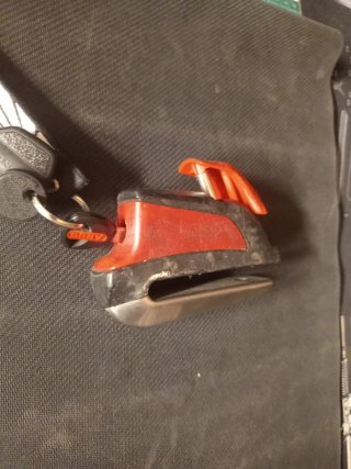 Candado de disco para moto ABUS
