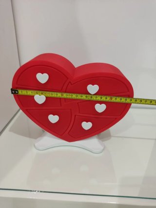 Joyero Corazón Rojo con Cajones