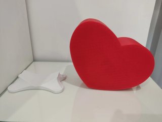 Joyero Corazón Rojo con Cajones