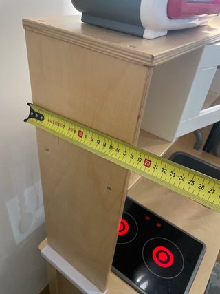 Cocinita Ikea + Microondas Juguete