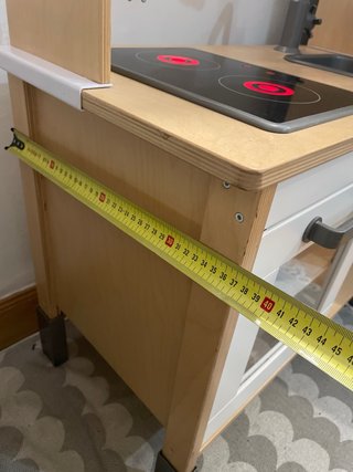 Cocinita Ikea + Microondas Juguete