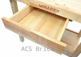Mesa Carpintero Madera 126 Cm - 65277 - Mader