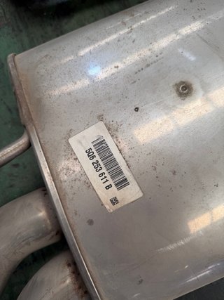 Sistema de escape Seat Ateca 2016 1.4 TSI 150cv