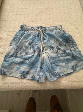Bañador Palm Angels Azul totalmente original nuevo