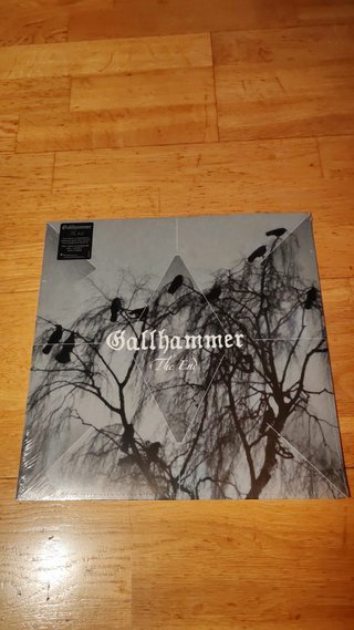 GALLAMMER - The End LP, Vinilo Negro