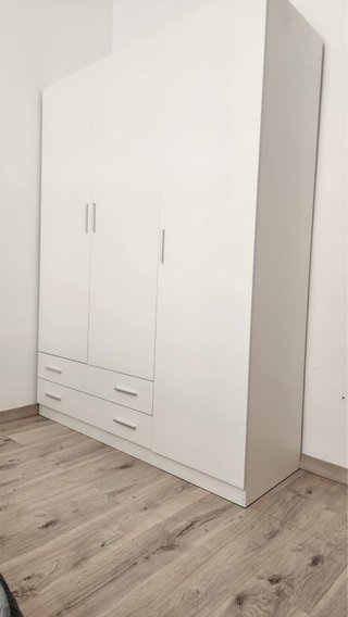 Armario Eco 3 Puertas 2 Cajones Madera 150 x 200