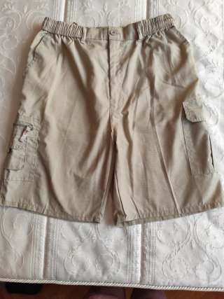 Bermudas Cargo Beige Talla XL