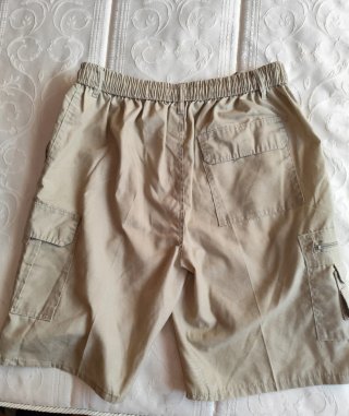 Bermudas Cargo Beige Talla XL