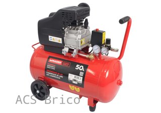 Compresor de Aire 50L - 2 Hp - 09385 - Mader