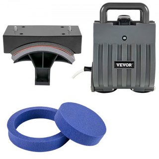 Máquina de Prensa Térmica 15 x 15 Pulgadas 360° Rotación Swing Away Prensa Térmica Negra 5 En 1 Máquina de Impresión de Camisetas 5 En 1 Prensa Térmica 1000W Máquina de Sublimación Calentamiento d...
