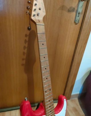 Harley Benton ST-62 Dakota Red Guitarra Eléctrica
