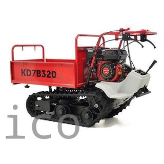 Carretilla Dumper Oruga Kuril 7 Hp KD7B320