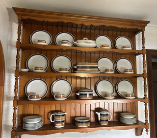 Platero de pared de madera