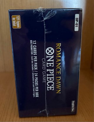 One Piece OP01 Romance Dawn Caja Sellada Inglés
