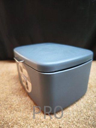 Scatola da bagno Wenko con coperchio Barcelona antracite